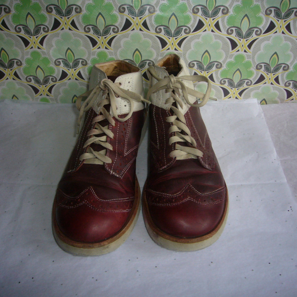 Vael Project Burgundy Hybrid Oxford Shoe - 9 9.5 - Picture 3 of 8